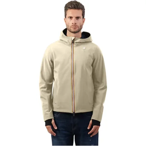 Leichte Jacke , Herren, Größe: 2XL - K-way - Modalova