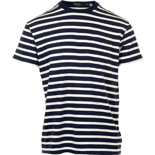 T-shirts and Polos Blue , male, Sizes: L, M - Ralph Lauren - Modalova