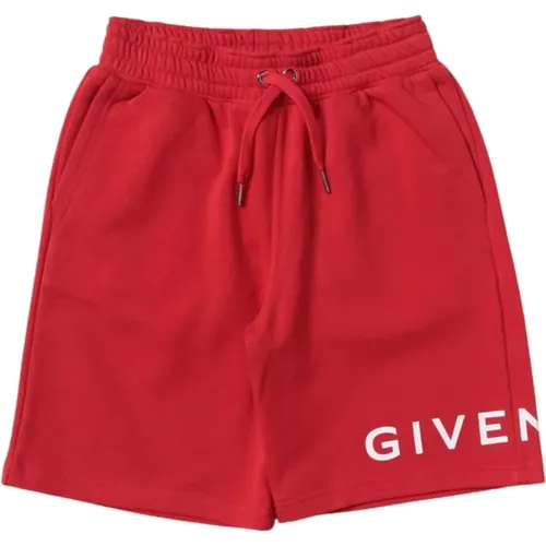 Rote Kinder Bermuda Shorts Givenchy - Givenchy - Modalova