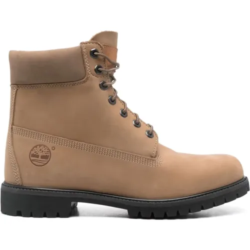 Nubuck Leather Waterproof Boots , male, Sizes: 7 UK - Timberland - Modalova