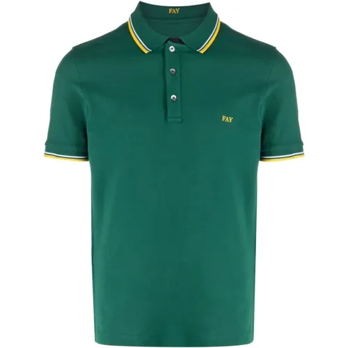 Polo Shirt , male, Sizes: S - Fay - Modalova