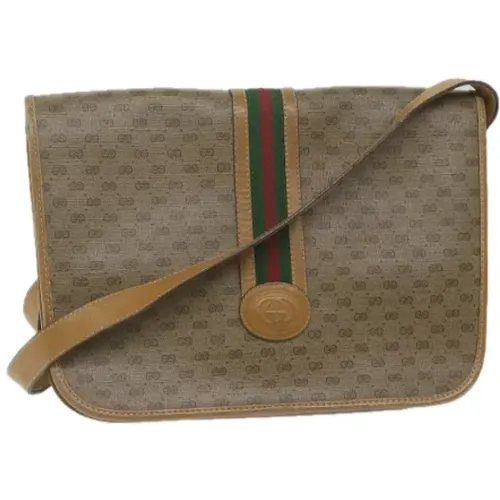 Pre-owned Leather gucci-bags , female, Sizes: ONE SIZE - Gucci Vintage - Modalova