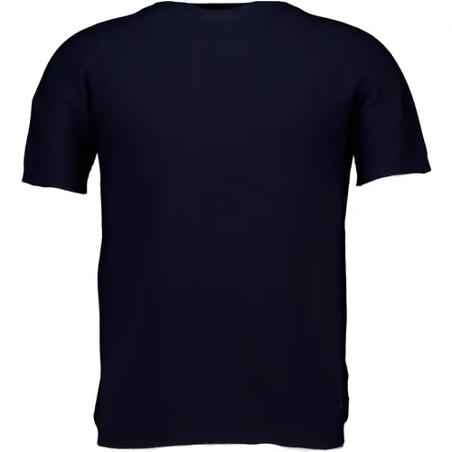 Fosos Dunkelblaue T-Shirts , Herren, Größe: L - AlphaTauri - Modalova
