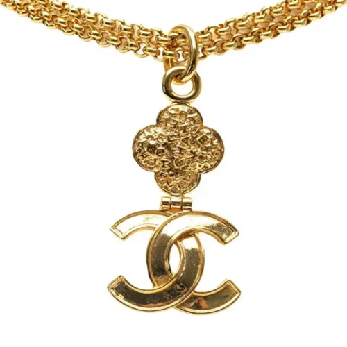 Pre-owned Gold chanel-jewelry , female, Sizes: ONE SIZE - Chanel Vintage - Modalova