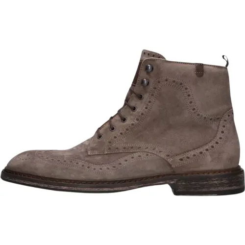 Herren Brogue Schnürstiefel - Floris van Bommel - Modalova