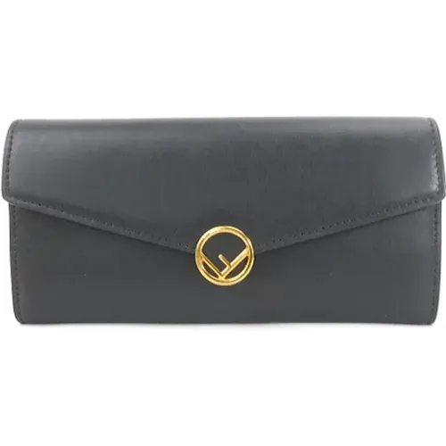 Pre-owned Leather wallets , female, Sizes: ONE SIZE - Fendi Vintage - Modalova