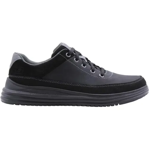 Stylish Laced Shoes for Men , male, Sizes: 8 UK, 12 UK, 10 UK, 7 UK, 9 UK, 11 UK, 13 UK - Skechers - Modalova