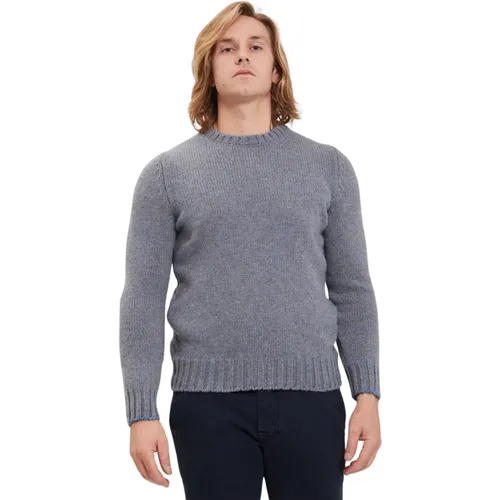 Crew Neck Sweater , male, Sizes: L, 2XL, 3XL - Gran Sasso - Modalova
