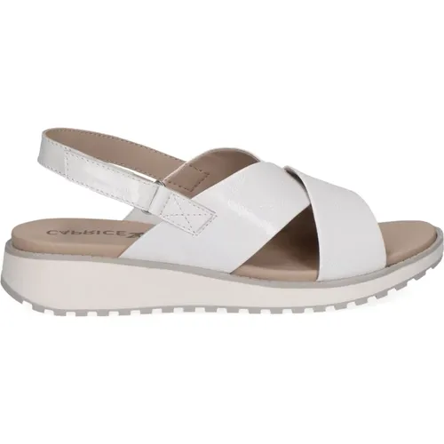 Casual Open Flat Sandals , female, Sizes: 3 UK, 4 UK, 5 UK, 6 UK, 8 UK - Caprice - Modalova