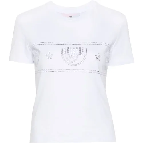 Womens Clothing T-Shirts Polos Ss24 , female, Sizes: 2XS, M, XS, S - Chiara Ferragni Collection - Modalova