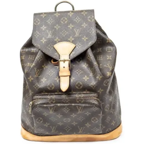 Pre-owned Canvas backpacks , female, Sizes: ONE SIZE - Louis Vuitton Vintage - Modalova