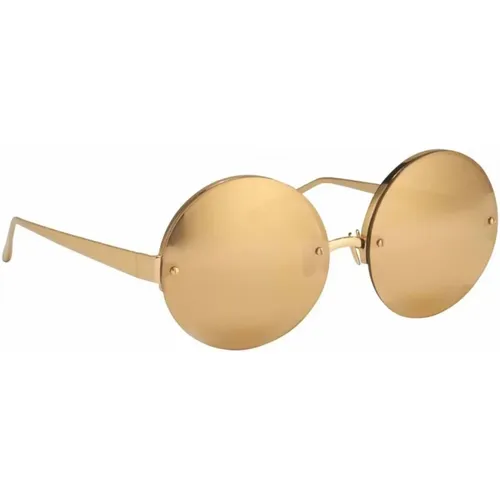 Luxe Sunglasses , unisex, Sizes: ONE SIZE - Linda Farrow - Modalova