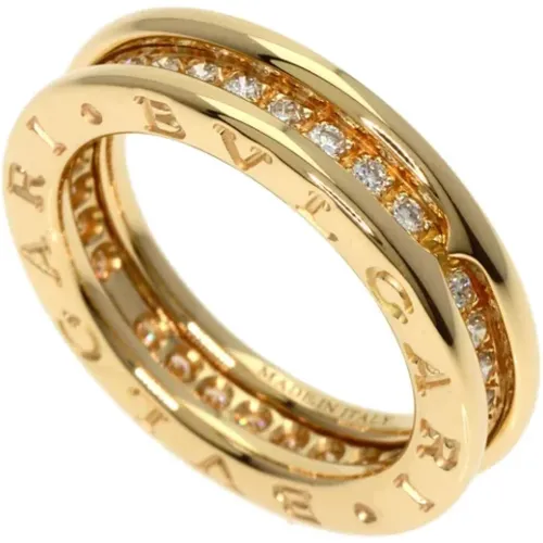 Pre-owned Gold rings , female, Sizes: ONE SIZE - Bvlgari Vintage - Modalova