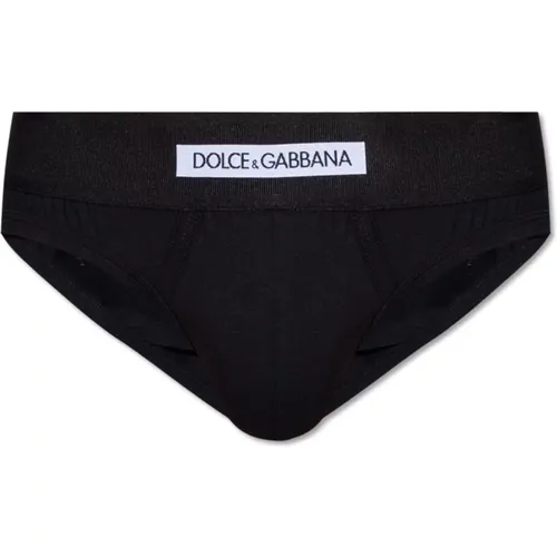 Cotton briefs , male, Sizes: XL - Dolce & Gabbana - Modalova