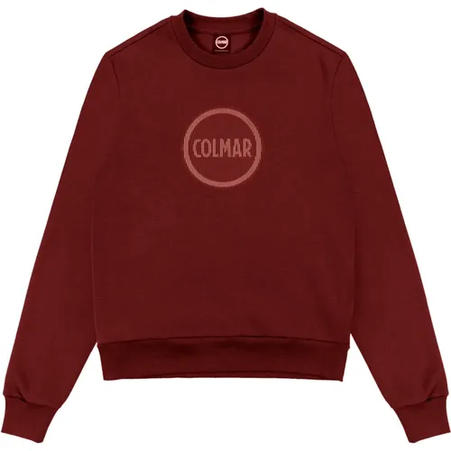 Men Sweater with Maxi Printed Logo , male, Sizes: 2XL - Colmar - Modalova