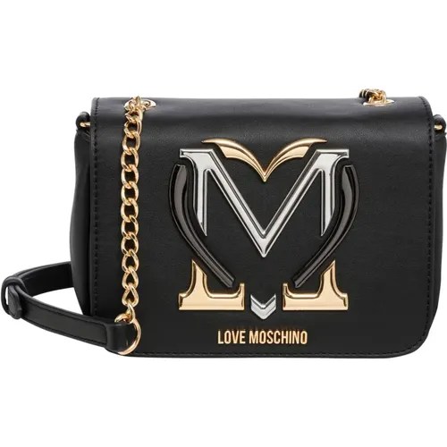 Heart Shoulder Bag - Colorful, Adjustable , female, Sizes: ONE SIZE - Love Moschino - Modalova