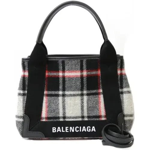 Pre-owned Multicolored Wool Balenciaga Shoulder Bag , female, Sizes: ONE SIZE - Balenciaga Vintage - Modalova