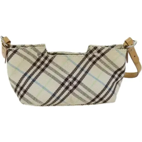 Pre-owned Canvas shoulder-bags , female, Sizes: ONE SIZE - Burberry Vintage - Modalova