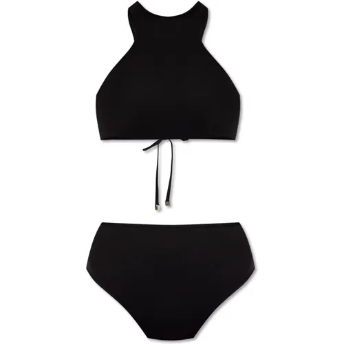 Komm mit uns zur Strandkollektion Zweiteiliger Badeanzug , Damen, Größe: M - The Attico - Modalova