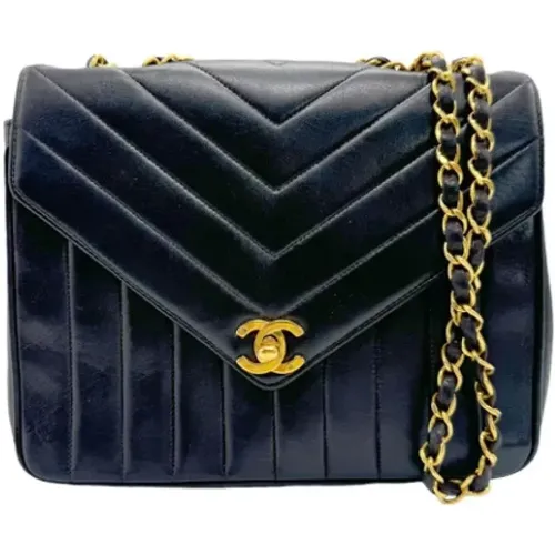 Pre-owned Leather chanel-bags , female, Sizes: ONE SIZE - Chanel Vintage - Modalova