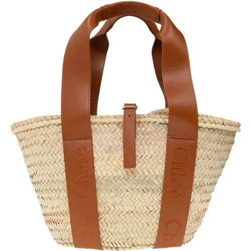 ‘ Sense Medium’ shopper bag , female, Sizes: ONE SIZE - Chloé - Modalova