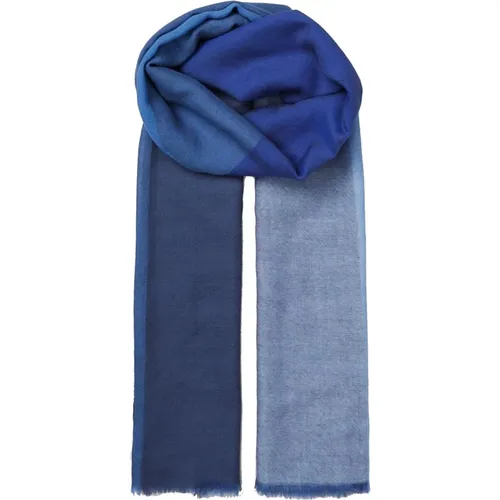 Zulala Woo Scarf Navy Blazer , female, Sizes: ONE SIZE - Becksöndergaard - Modalova