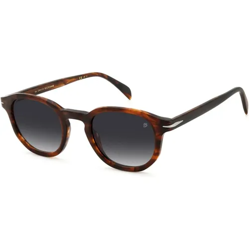 Retro-inspirierte Herrensonnenbrille Db1007/S 0CJ , unisex, Größe: ONE Size - Eyewear by David Beckham - Modalova