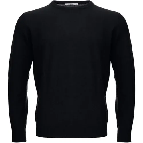 Eleganter Schwarzer Wollpullover , Herren, Größe: 2XL - Kangra - Modalova