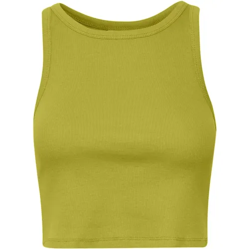 Simple and Stylish Cropped Top , female, Sizes: L - Gestuz - Modalova