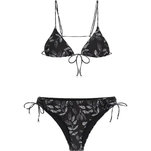 Verstellbares Bikini-Set mit Dreieck und Twist , Damen, Größe: L - Me-Fui - Modalova