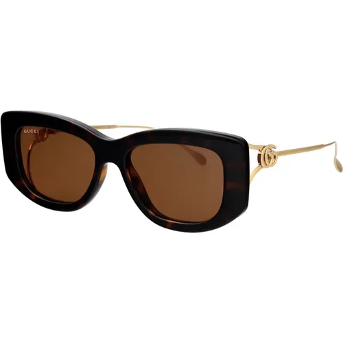 Stylish Sunglasses Gg1566S , female, Sizes: 55 MM - Gucci - Modalova