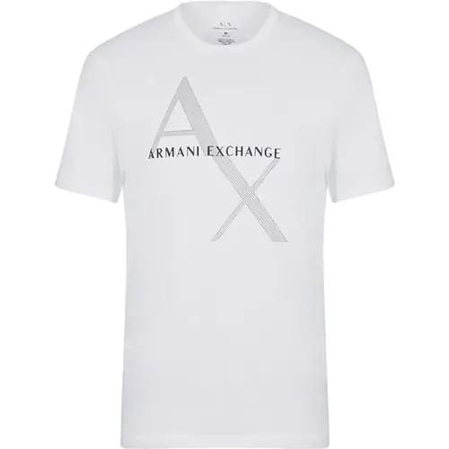 Regular Fit T-Shirt , male, Sizes: 2XL - Armani Exchange - Modalova