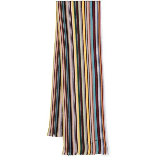 MultiColour Scarfs - Beauty Riga , male, Sizes: ONE SIZE - PS By Paul Smith - Modalova