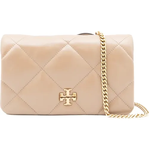 Lederne Mini-Tasche mit Goldfarbener Hardware - TORY BURCH - Modalova