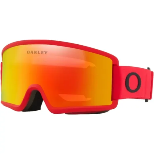 Fire Iridium Ski Goggles , unisex, Sizes: S - Oakley - Modalova