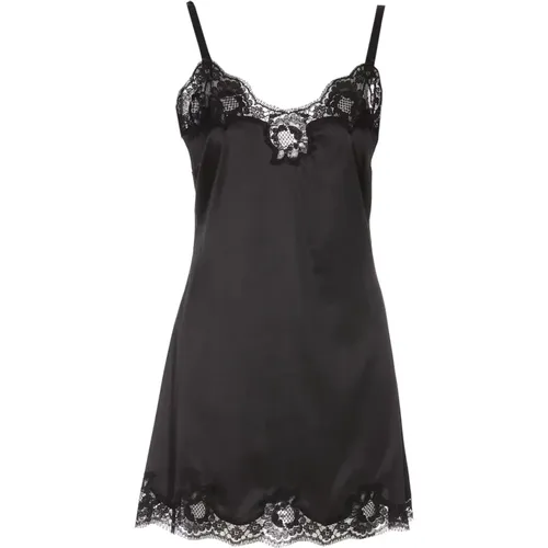 Luxury Nightshirt , female, Sizes: L - Dolce & Gabbana - Modalova