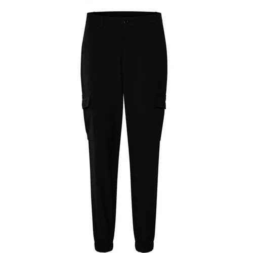 Tapered Trousers , female, Sizes: L - Kaffe - Modalova