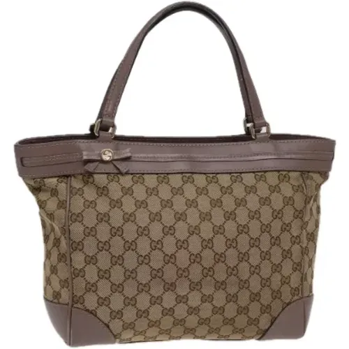 Pre-owned Canvas gucci-bags , female, Sizes: ONE SIZE - Gucci Vintage - Modalova