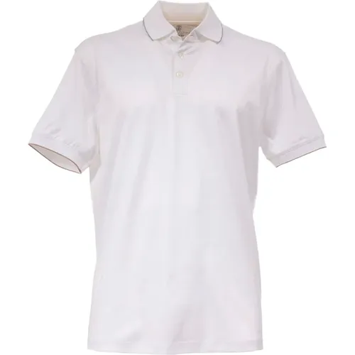 Cotton Polo Shirt , male, Sizes: 3XL - BRUNELLO CUCINELLI - Modalova