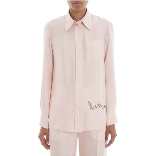 Rosa Hemden für Frauen Lanvin - Lanvin - Modalova