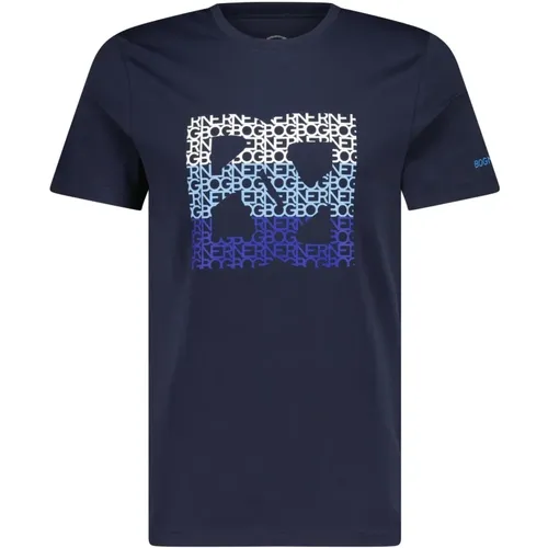 T-Shirt mit Logo-Print , Herren, Größe: 2XL - Bogner - Modalova