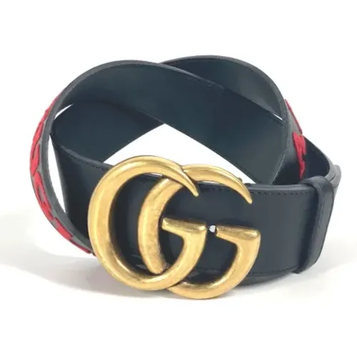 Pre-owned Leather belts , female, Sizes: ONE SIZE - Gucci Vintage - Modalova