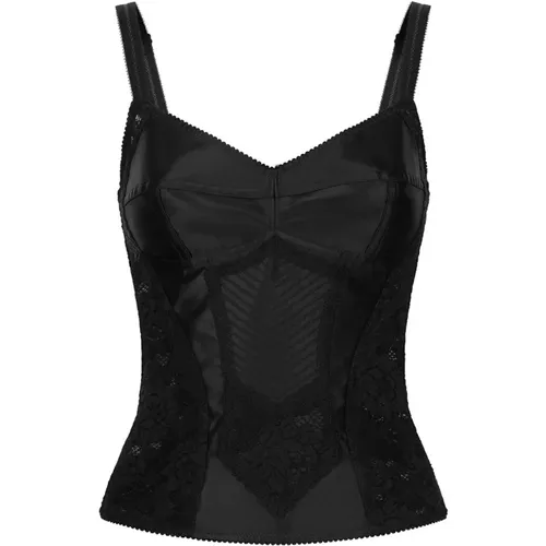 Fashionable TOP for Stylish Look , female, Sizes: M, S, XS - Dolce & Gabbana - Modalova