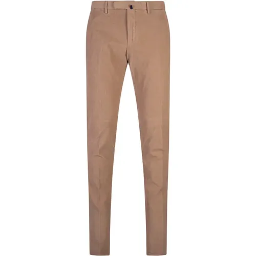 Slim Fit Corduroy Trousers , male, Sizes: 3XL, 2XL, M, XL, L - Incotex - Modalova