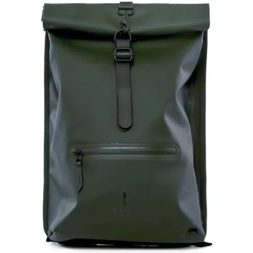 Rolltop Backpack , Herren, Größe: ONE Size - Rains - Modalova