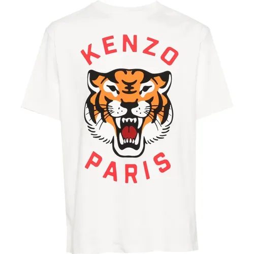 T-Shirts , Herren, Größe: L - Kenzo - Modalova