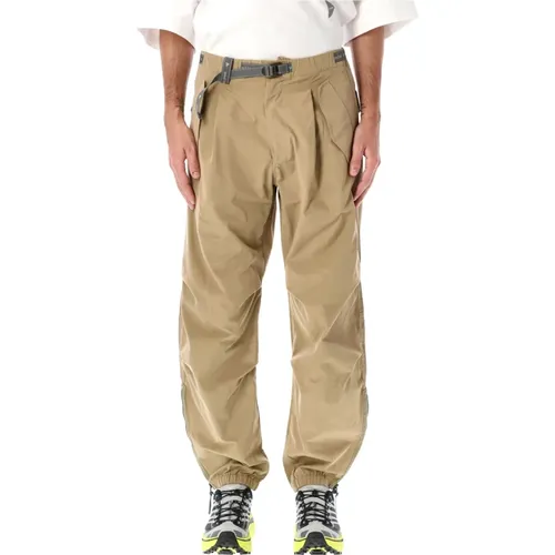 Wide Trousers High Loft Fabric , male, Sizes: L, XL - And Wander - Modalova