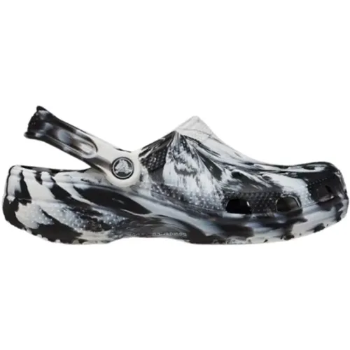 Marbled Classic Clog , male, Sizes: 8 UK, 5 UK, 7 UK - Crocs - Modalova