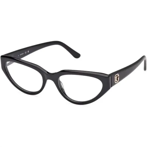 Stylish Cat-Eye Eyeglasses , female, Sizes: 53 MM - Guess - Modalova