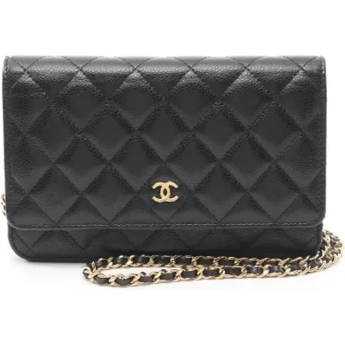 Pre-owned Leather chanel-bags , female, Sizes: ONE SIZE - Chanel Vintage - Modalova